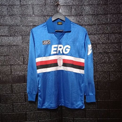 JERSEY BAJU BOLA TEMPLATE UDS SAMP -SAMPDORIA  RETRO JASPO