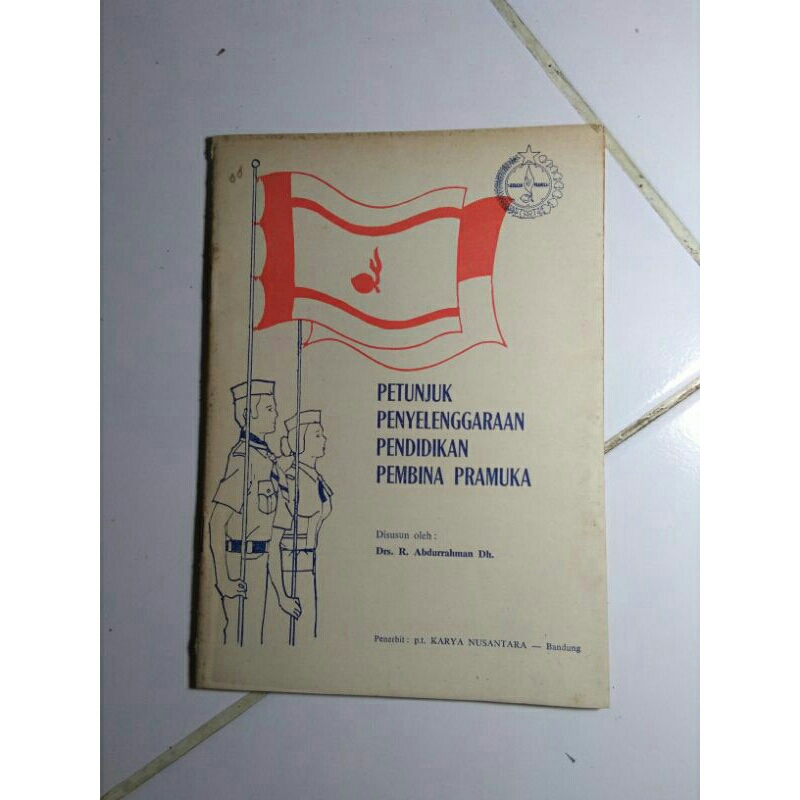 buku petunjuk penyelenggaraan pendidikan pembina pramuka