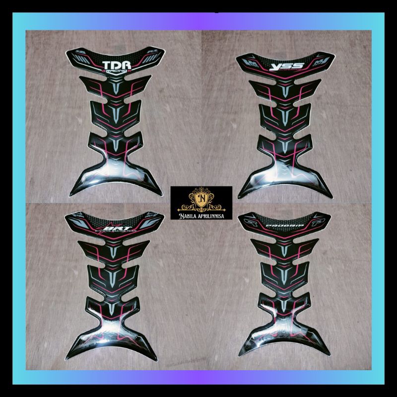 Stiker tank pad tankpad vixion CB 150 VERZA MEGAPRO  BYSON GSX CBR NINJA R15 Stiker motor tanki