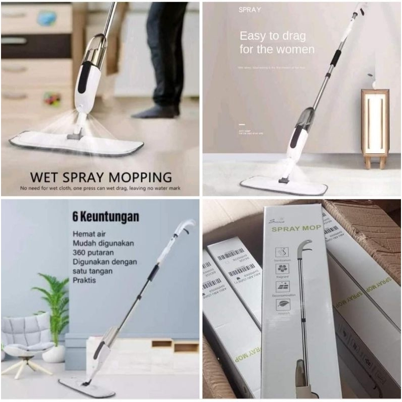 Spray MOP Shenar / Alat Pel / Pembersih Rumah