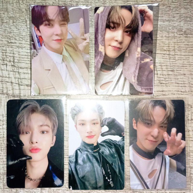 PC Photocard Yunho Synnara Selimut Cimut PC Photocard Mingi ATEEZ OFFICIAL