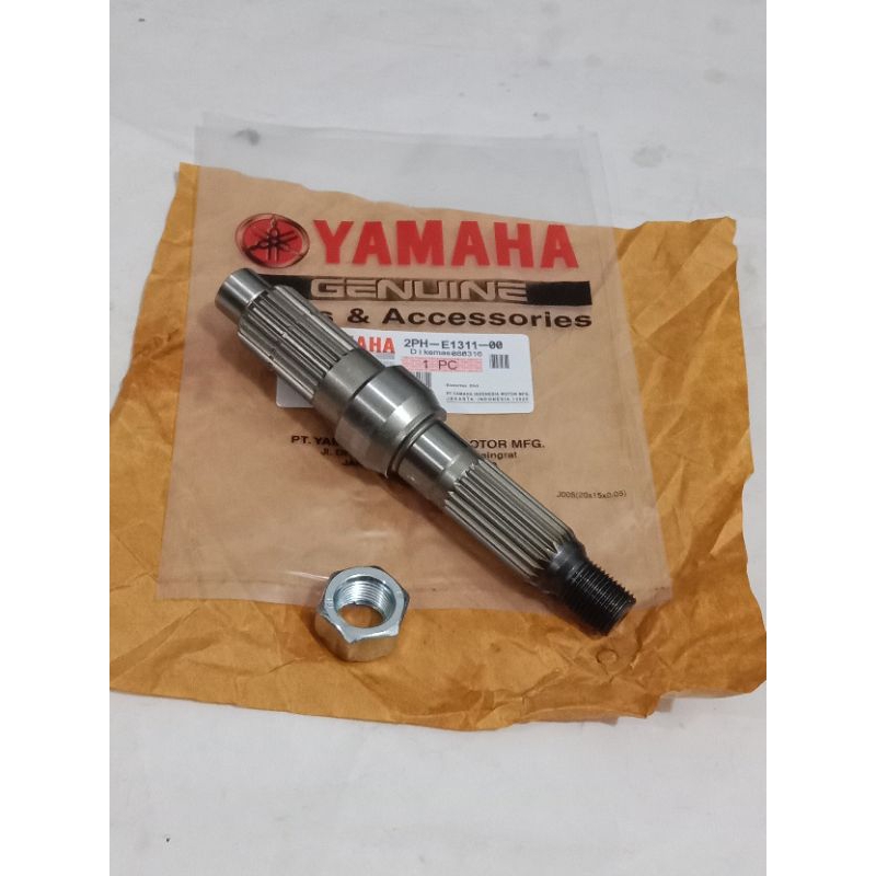 As roda belakang 2PH plus mur roda belakang yamaha Mio M3 Mio z Mio s