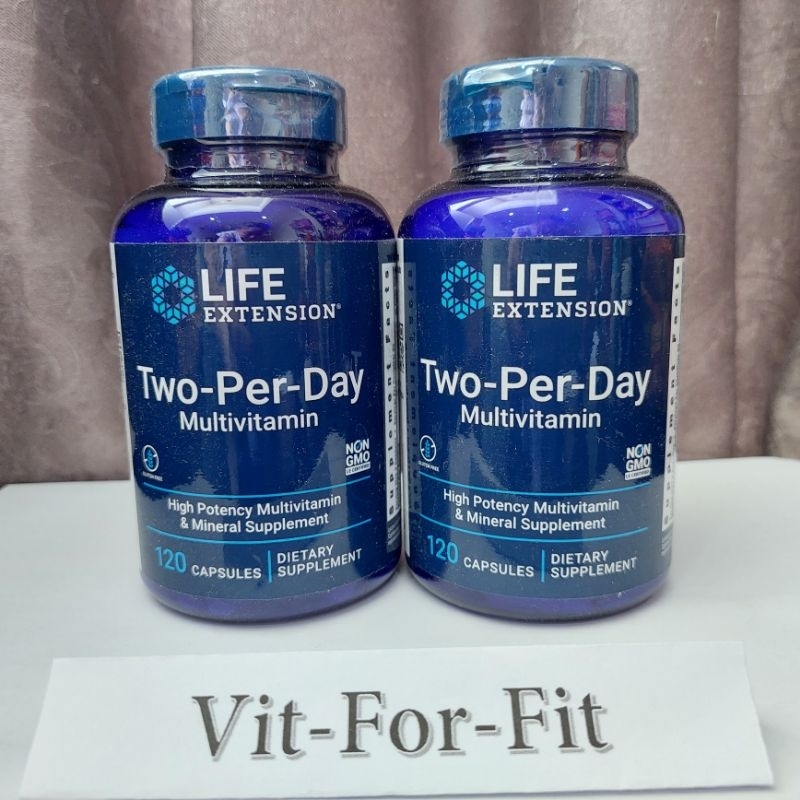 Life Extension Two Per Day Multivitamin Mineral - 120 capsules