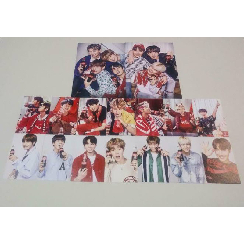 official Coca Cola BTS RM NAMJOON JIN SEOKJIN YOONGI SUGA JIMIN TAE V TAEHYUNG JUNGKOOK JK JHOPE HOB