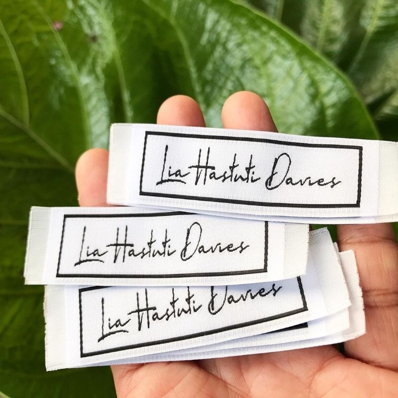 

Label woven high quality 2000pcs