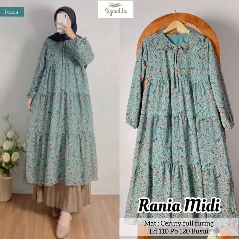 REALPICK RANIA MIDI DRESS