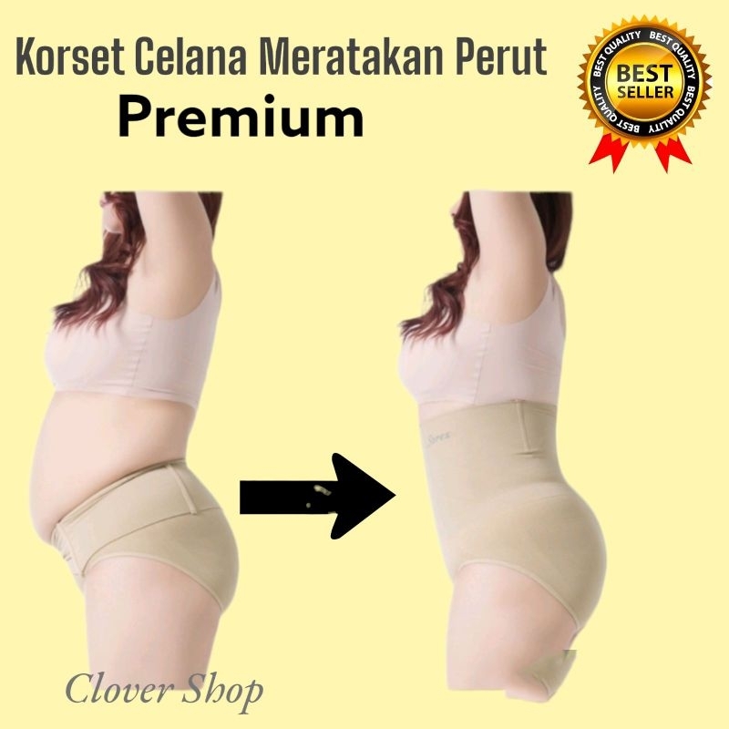 Sorex-Celana Korset Pelangsing Perut Premium/Korset Celana Sorex Premium/Korset Celana Lengkap tulan
