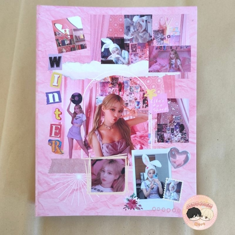 

Binder Pohotocard Winter Aespa Life Too Short A5 6 Ring