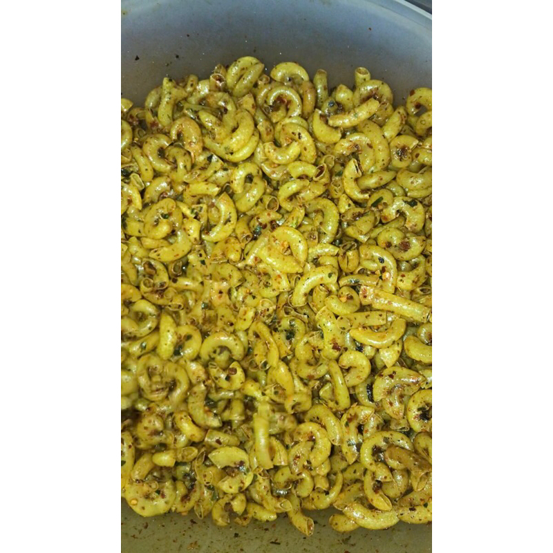 

Makaroni Cikruh Daun jeruk 75gr/Makaroni pedas/Makaroni/Makaroni goreng