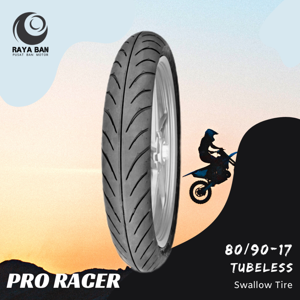 Ban Motor Swallow Pro Racer 80/90-17 TL