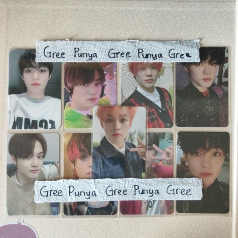 pc photocard chenle resonance past ver chenle boom ver chenle ridin chenle kihno future penabur ac a