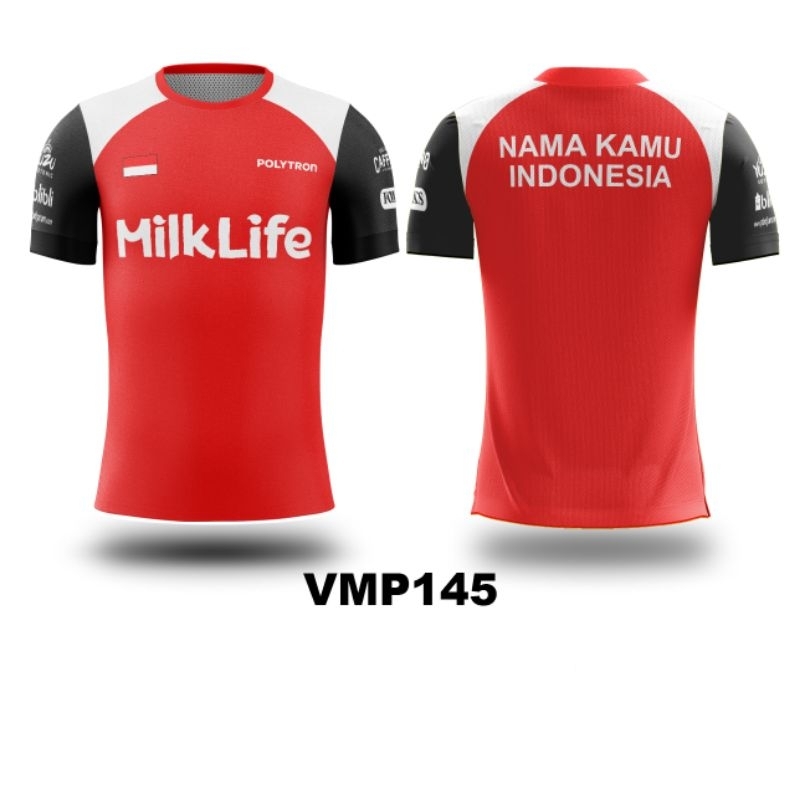 Kaos Jersey Badminton Bulutangkis Audisi PB DJARUM Fullprint VMP145