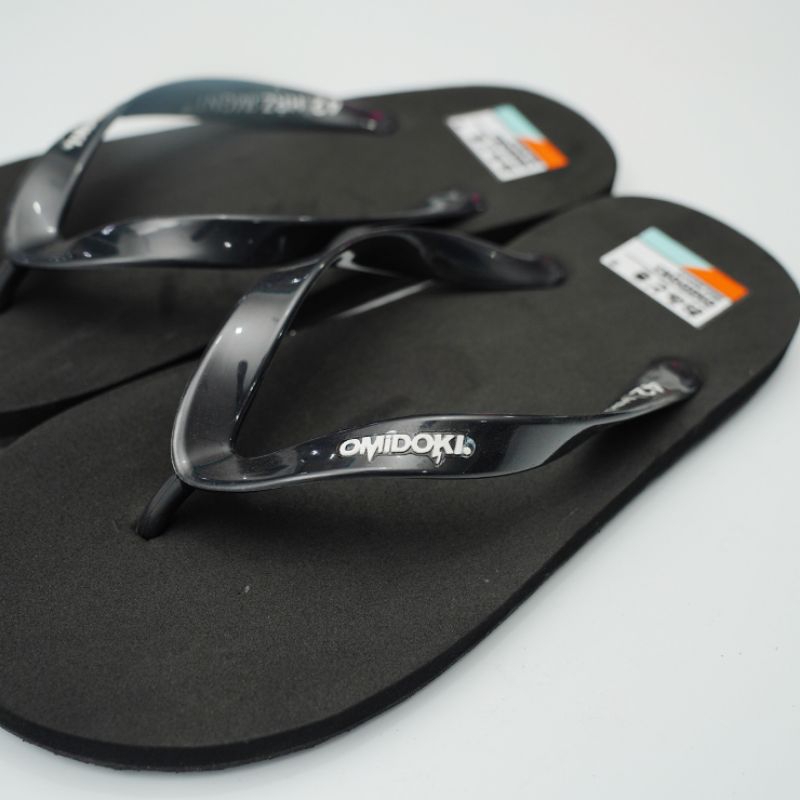 Omidoki Sandal Jepit Distro Hitam vega