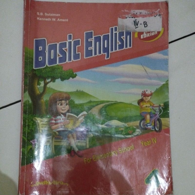 Buku Cetak Bahasa Inggris Kelas 4 SD