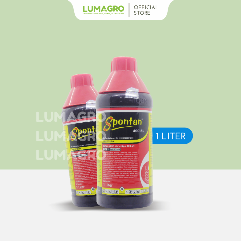 Insektisida Spontan 400SL 1L Dimehipo Obat Mengatasi Walang Sangit Tanaman Padi