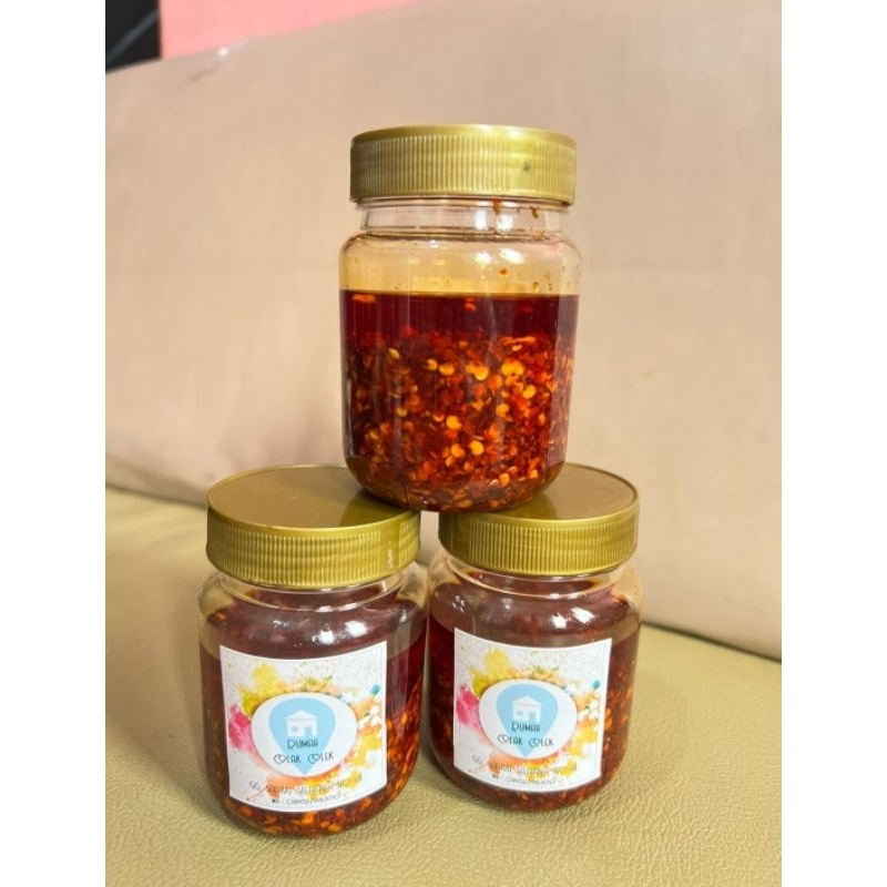 

chili oil bumbu dimsum minyak bawang terpedas termurah