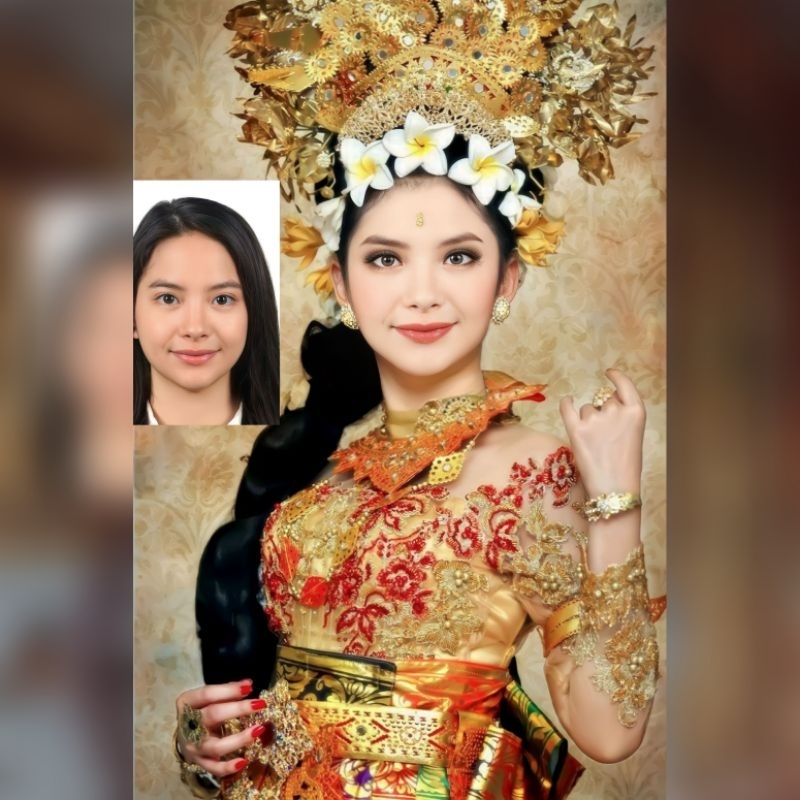 Jasa Edit Foto Tanpa Cetak| Pengantin Bali