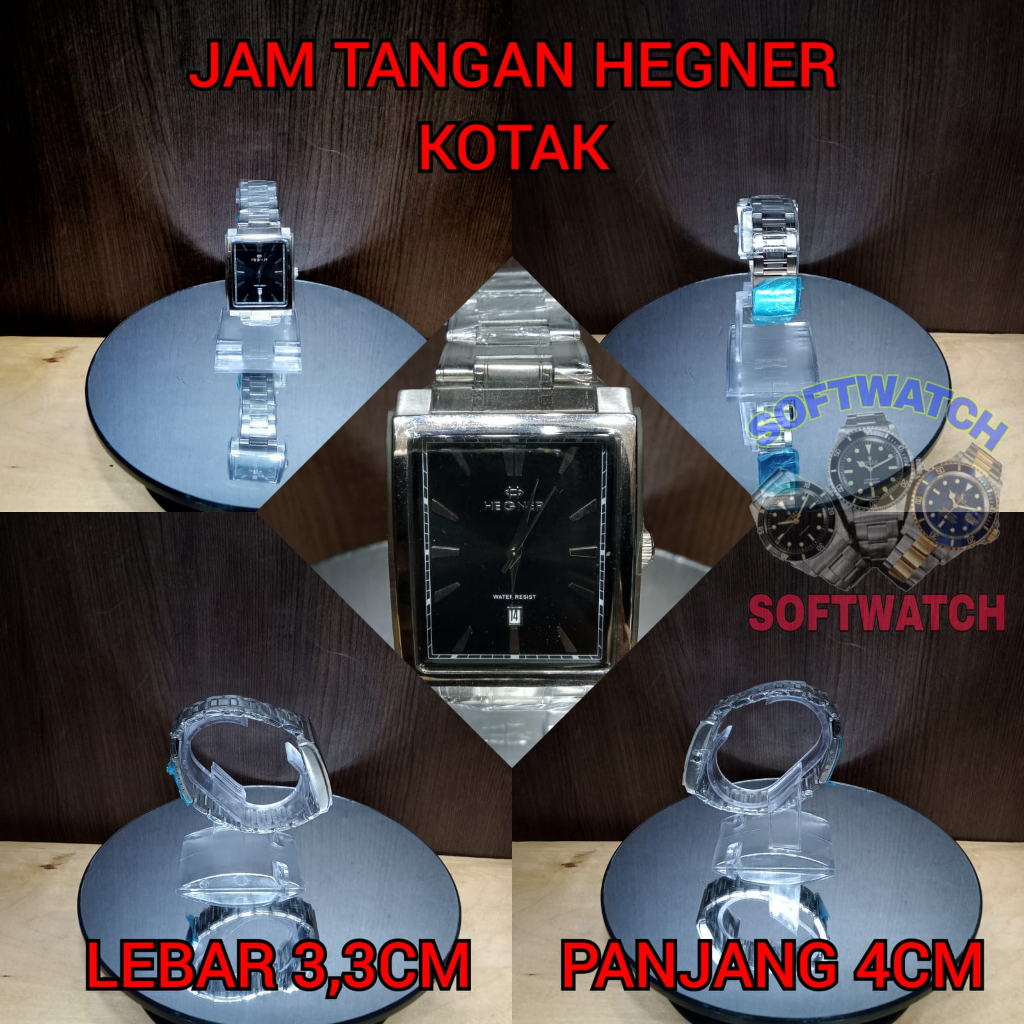 JAM TANGAN ARLOJI HEGNER ASLI 100% ORIGINAL KOTAK PRIA