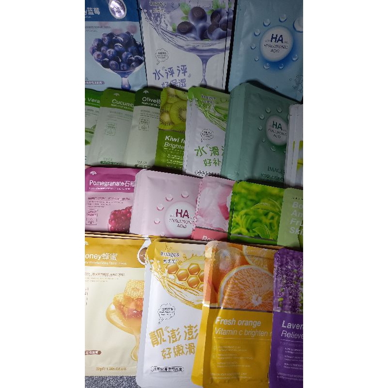(RANDOM) sheet mask mix isi 5 EXP 2024-2025