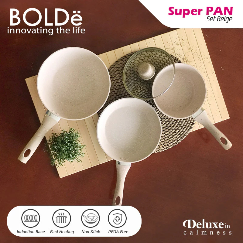 BOLDe Super Pan Beige Set