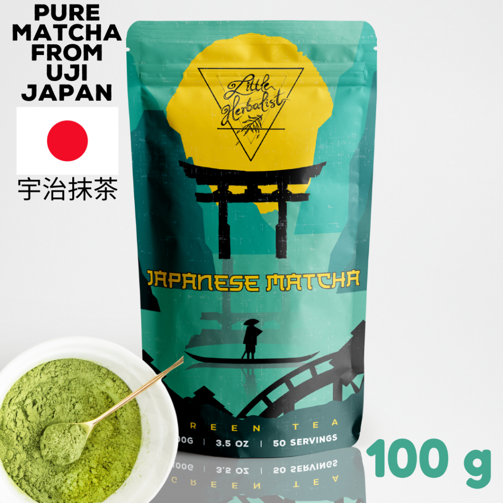 

Pure Premium Matcha Uji Japan 100 grams - Green Tea Powder - Matcha Powder - Matcha bubuk