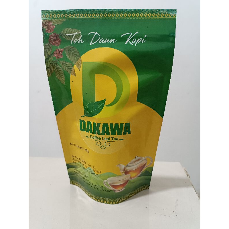 

Teh Daun Kawa DAKAWA isi 25 kantong + Mug Cantik (untuk pembelian 5 pcs.)