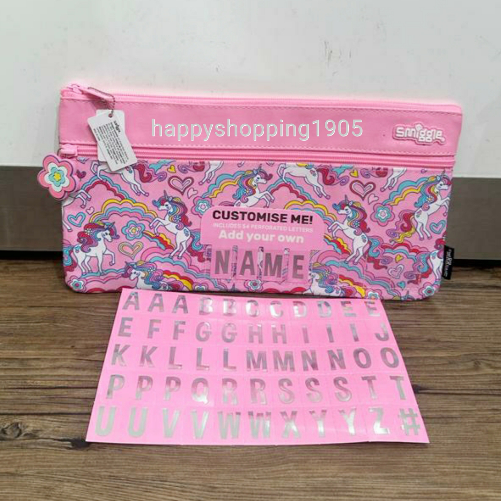 

SMIGGLE WILD SIDE PENCIL CASE SOFTCASE 330 ID UNICORN - TEMPAT PENSIL SMIGGLE