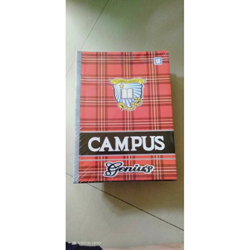 

Buku Campus genius 42 lembar 1 pack ( isi 6buku )