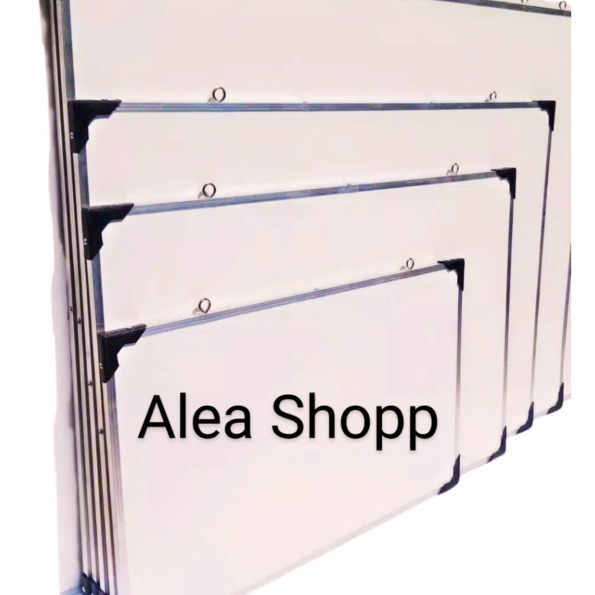 

Papan Tulis 60x80 White board Sekolah Kantor