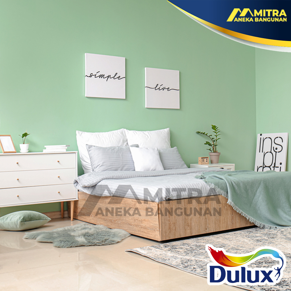 CAT TEMBOK DULUX INTERIOR EKSTERIOR PASTORAL JADE / HIJAU CATYLAC PENTALITE WEATHERSHIELD EASY CLEAN