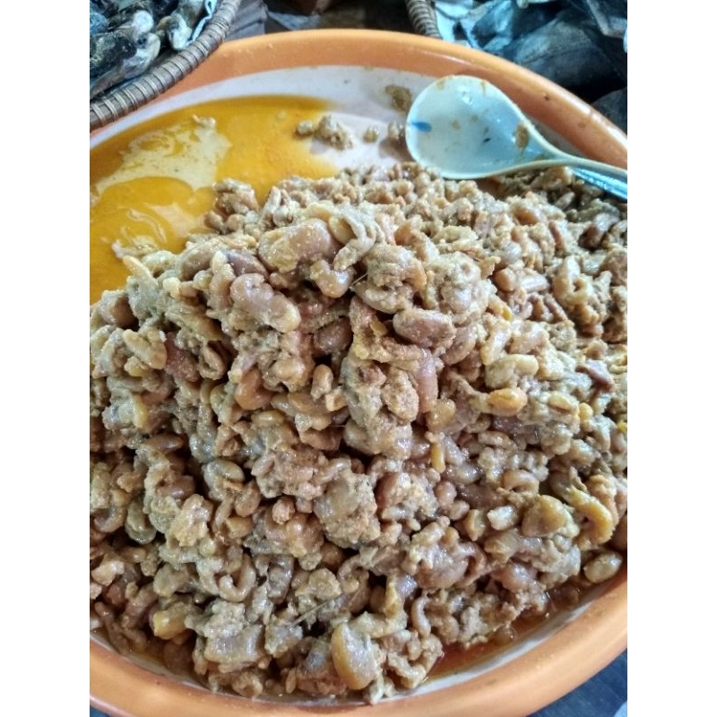 

telur ikan biawan asin