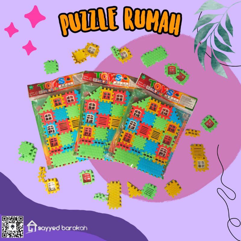 PUZZLE RUMAH FUNNY BLOCK