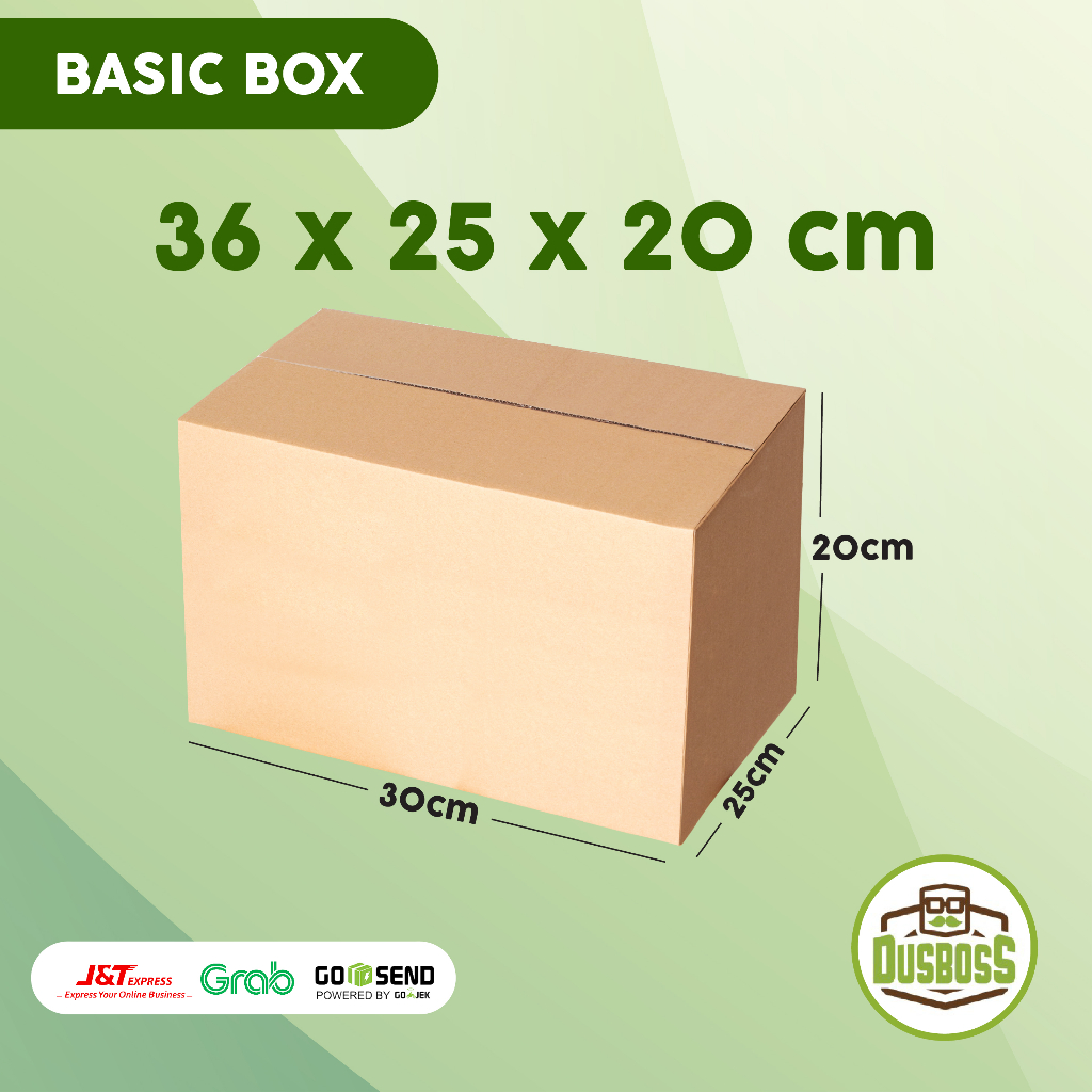 

BOX KARDUS Dus Packing 36 x 25 x 20 cm