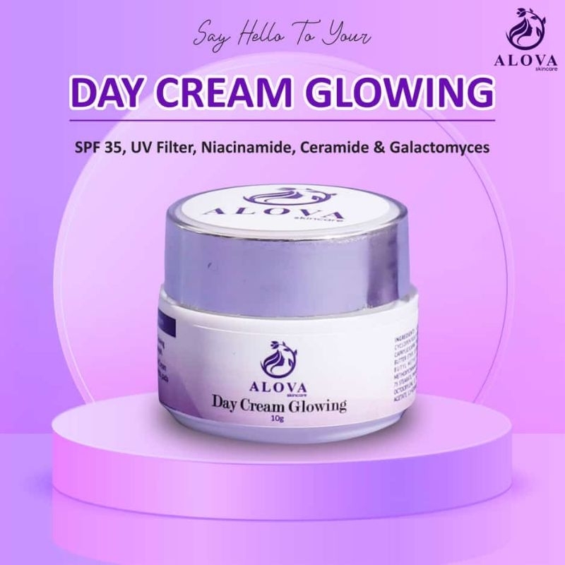 KRIM SIANG ALOVA SKINCARE, ECER DAY CREAM ALOVA SKINCARE ORIGINAL
