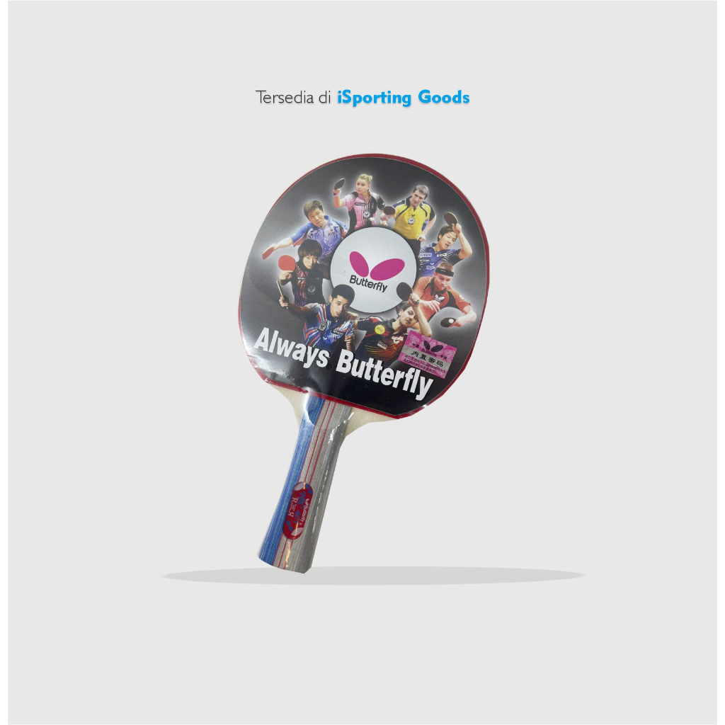 BUTTERFLY Bet Pingpong Tenis Meja Double Fish