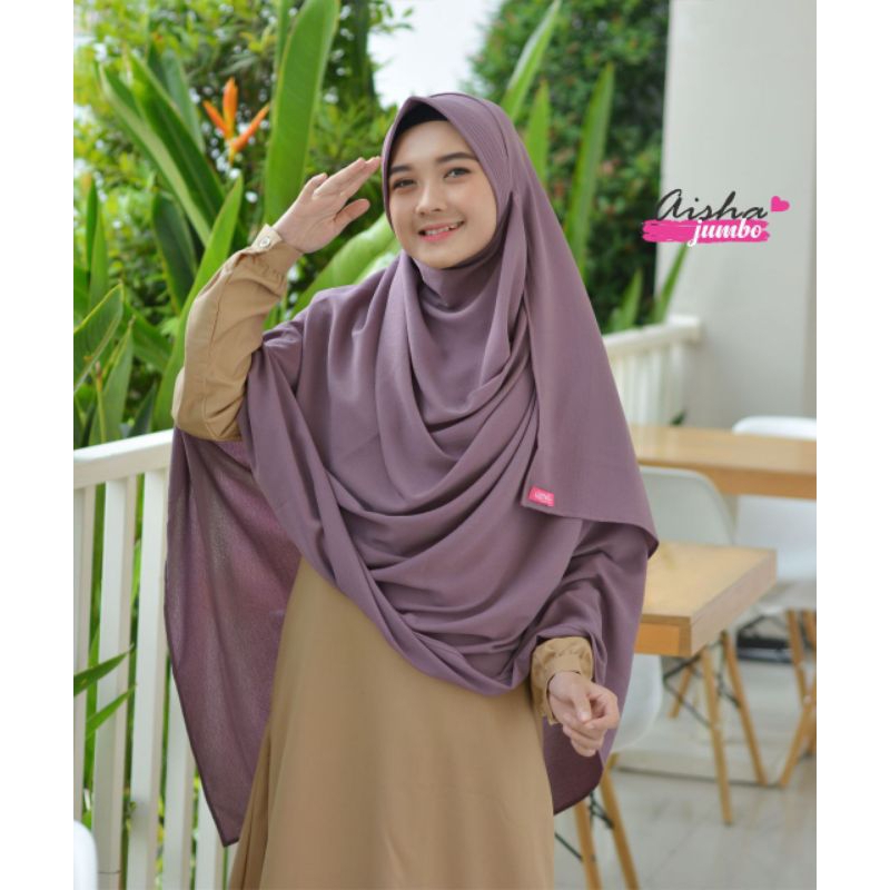 AISHA INSTAN PASHMINA INSTAN BY UZMA HIJAB | PASHMINA SYAR'I