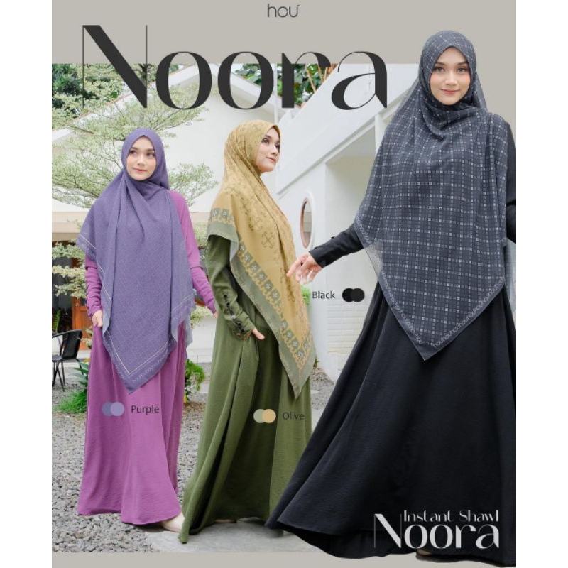 KHIMAR NOORA (KHIMAR INSTAN) BY HOUSE OF UGA