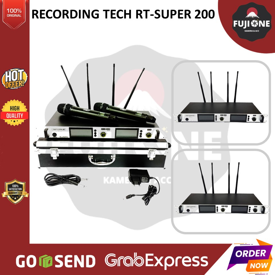 Recording Tech RT Super 200 Super200 Wireless Microphone