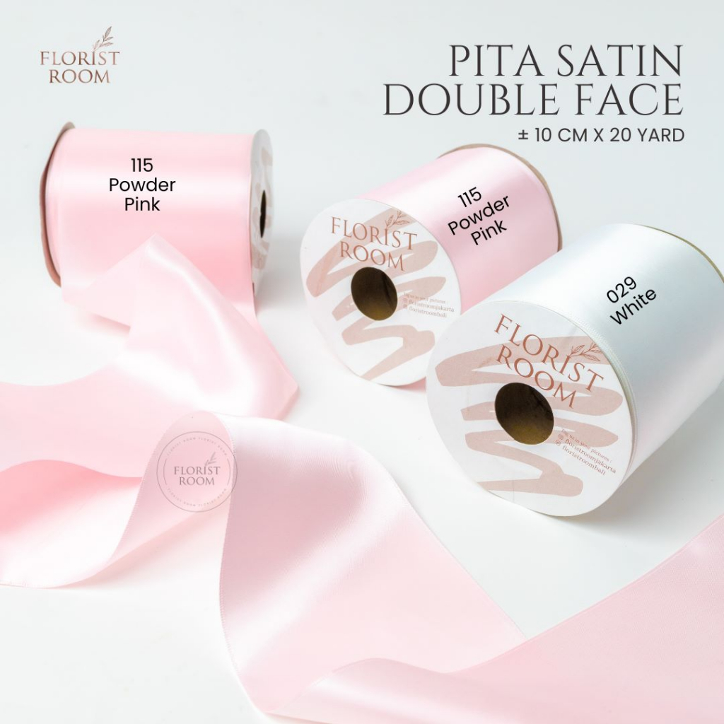 

Pita Satin Double Face ±10cm x 20yard - Ribbon