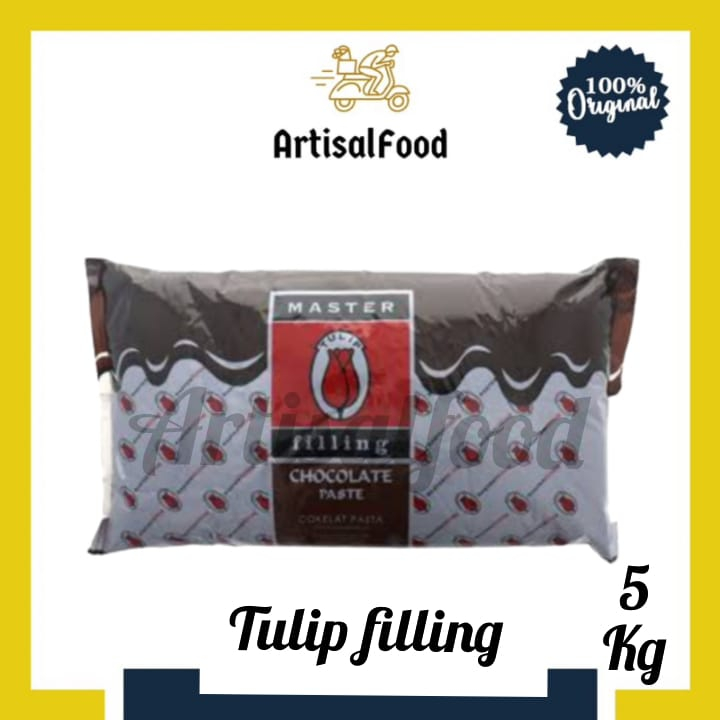 

TULIP FILLING 5 KG ORI coklat isian kue roti