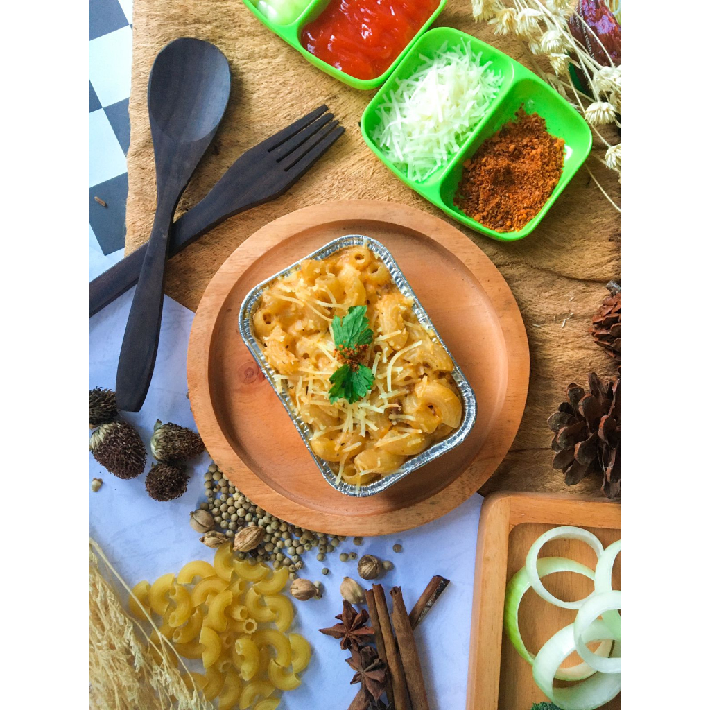 

Macaroni Schotel beef macaroni panggang isi daging 250ml