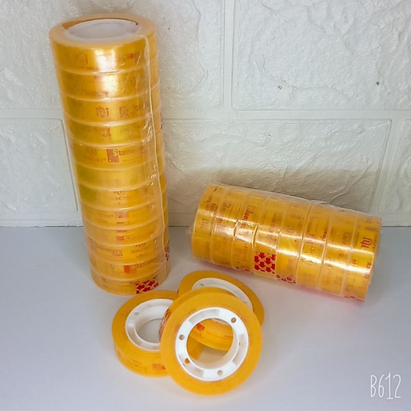 

Solasi Nachi 1/2 inch 25 yard Selotip Solasi Kecil Kuat dan Murah