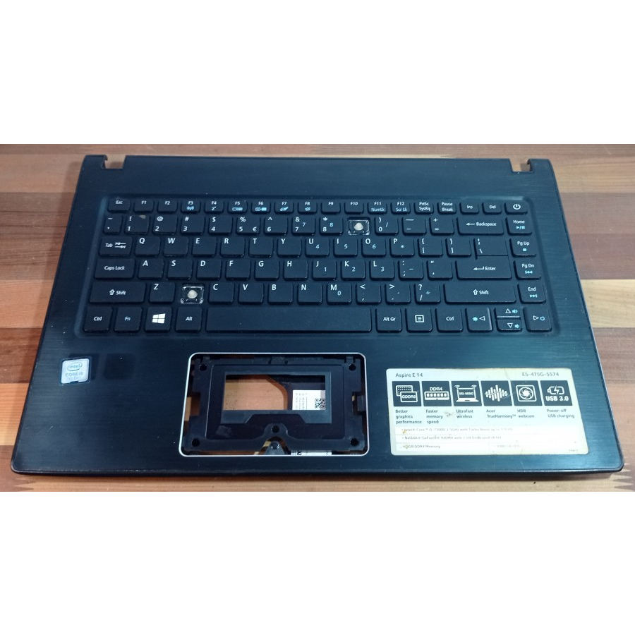 Casing Frame Keyboard Palmrest Laptop Acer E5 E5-475 E5-476 E5-475G