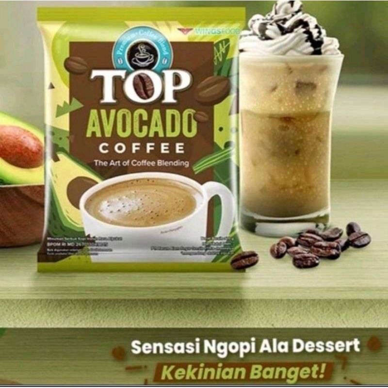 

Top Coffe Avocado isi 15 x 22gr