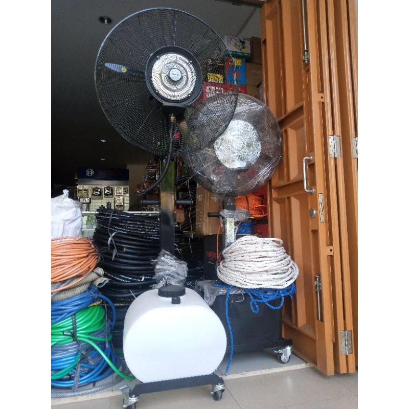 selang kipas embun HITAM 6mm-8mm selang kipas air- kipas Misty cool