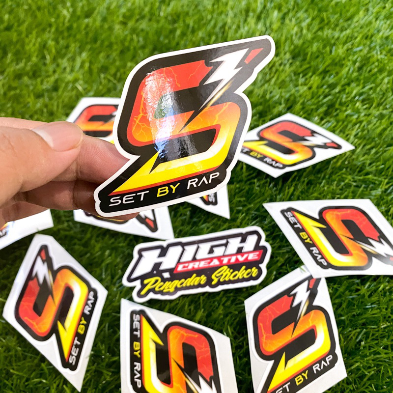 Set By rap + Laminasi Glossy Maxdecal