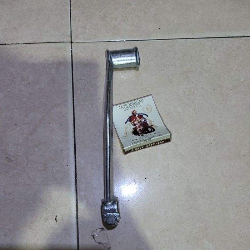 pedal stater vespa px besi