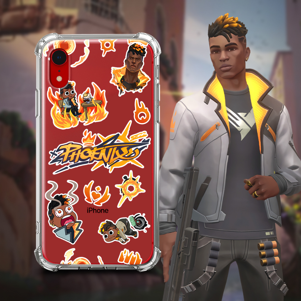 Phoenix Collage Case - Semua Merk & Tipe HP - VALORANT Premium Case