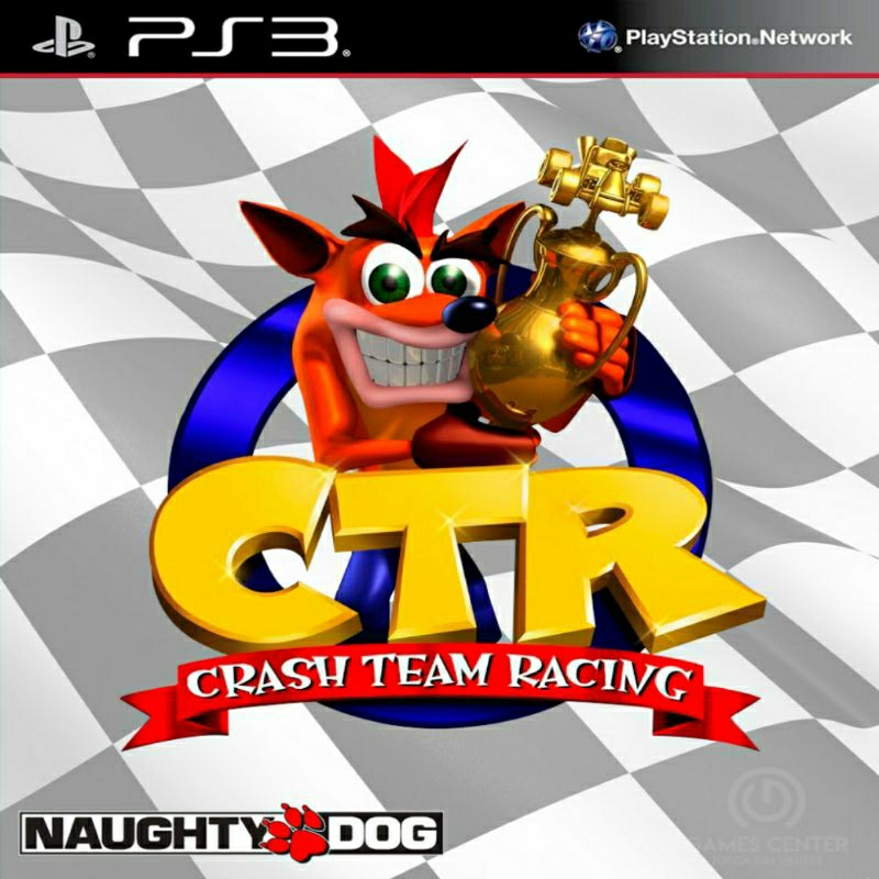 DVD Game ps2 to ps3 hen/cfw Crash team racing