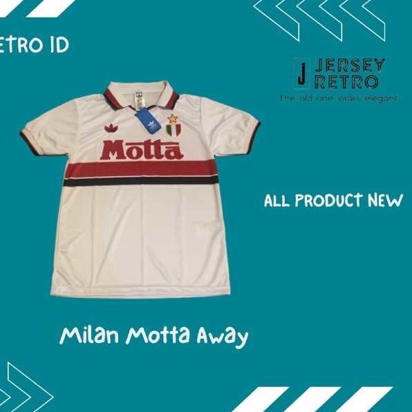 JERSEY RETRO GRADE ORI  AC MILAN MOTTA AWAY